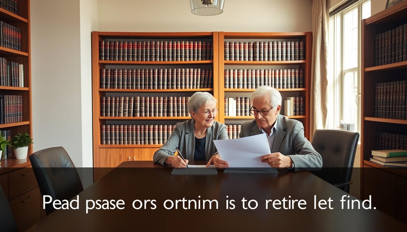 Legal Services for Retirees